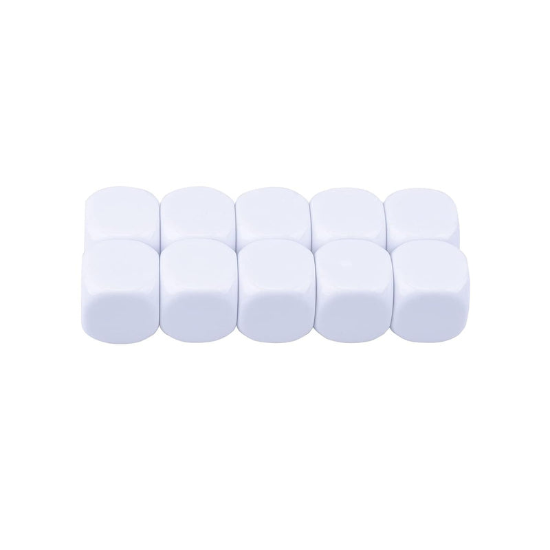22Mm Rounded Blank Six Sided Dice Teaching Created Sesources Game Teaching