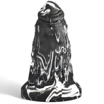 4.22" Diameter Huge Fantasy Silicone Black Monster Dildo,9'' Extra Large Realistic Giant Thick Anal Stretch Trainer, Xxl Massive Dildos Butt Plug With With Strong Suction Cup For Advanced Users