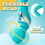 Orchgraffy Vibrator Wand Massager For Women, Flexible Head Strong Massager Wand With Dual Motors, G-Spot Adult Sex Toy Cordless Magic Wand Massager Quiet&Waterproof Sexy Toy