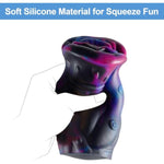 Male Masturbators Mouth Sex Toys For Men, Soft Silicone Pocket Pussy Stroker Rose Masturbation Cup, Fantasy Monster Oral Sex Doll Blowjob Machine With Lifelike Textured Vagina Anus For Penis Training