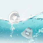 Nipple Toys Suckers For Pressure Silicone Nipple Corrector Breast Nipple Clitoral Sucking Stimulator Sex Toys For Woman Man (White)