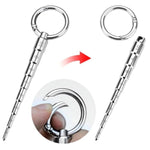 Penis Plug 3 Pcs Urethral Sound, Stainless Steel Graduated Scale Urethra Dilator Male Masturbator For Urethral Stimulation And Training Adult Sex Toys For Men