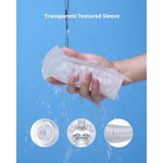 Pocket Pussy For Men, Max 2 Electric Masturbator Cup Accessories, 3D Realistic Crystal Neutral Hole Sleeve