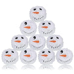20 Pcs Plush Snowball For Indoor Outdoor Stuffed Snowman Toys Snowball Fun Set For Snow Games Decorations(Vivid Series)