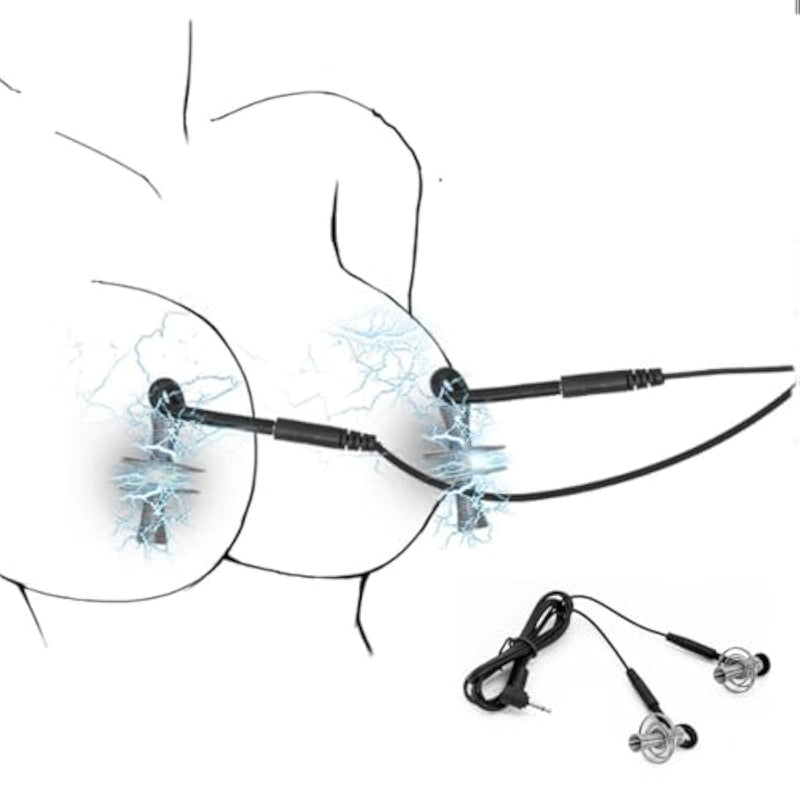 Nipple Clamps Bdsm Toys Women Sex Toys, Electric Shock Breast Clips Clitoris Stimulator For Sex Games, Full Body Massager Nipple Toys Female Sex Toy, Powerful Nipple Clamp Adult Sex Toys For Couples