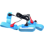 4Pcs Adjustable E-Stim Penis Ring Cock Rings Loops Wires With Electro Power Unit Box Kit Electro Stimulation Masturbation Set Electric Shock Device For Male For Beginner