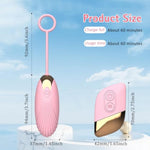 Mini Bullet Vibrator Adult Toys - Female Sex Toys With 12 Vibration Modes & Wireless Remote Control,Dildo Vibrator Small For P G Spot Clitoral Stimulation,Discreet Portable Travel Games Women