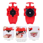 Battling Top Burst Gyro Toy Set 12 Spinning Tops 3 Launchers 1 Grip Toy Combat Battling Game With Portable Storage Box Gift For Kids Children Boy And Girl Ages 6+…