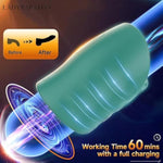 Male Sex Toys For Men - Masturbator Penis Training Vibrator, Vibrating Toy Strokers Glans Trainer Stimulator, Mens Machine Masturbators Adult & Games