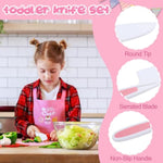 Kids Cooking Set Real, Kids Cooking And Baking Set Kid Chef Role Play Costume Kitchen Tools With Mommy And Me Aprons Plastic Knives Cutting Board Baking Kit For Girl