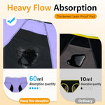 Teen Girls Period Underwear for Heavy Flow High Absorbency Kids Period Panties Leakproof Soft Cotton Briefs