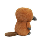 Brown Platypus Plushie Toy - 10 Inches Stuffed Animal Plush - Plushy And Squishy Platypus With Soft Fabric And Stuffing - Cute Toy Gift For Boys And Girls
