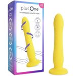 Luxe Ripple Multi Vibe Vibrating Massager Dildo, 10 Vibration Modes, Body Safe Silicone, Waterproof, Usb Rechargeable, Suction Cup Base