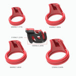 Sissy Pink Chastity Cage For Men With 4 Penis Rings Of Different Size,Bdsm Lightweight Male Cockcage For Sexual Adult Chasity Device (Red)
