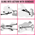 Bondage Restraints Sex Bondage Sex Toys Neck To Wrist Thigh Sex Sling & Ankle Kits With Adjustable Sex Straps Bondage Gear & Accessories For Sm Adult Toys For Couples Sex Pleasure