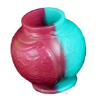 Multi Color Silicone Made Big Knot Penis Ring Sleeve Knotty Optional Size For Choose (L)