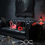 Sm Adult Sexy Feather Teasing Toys Male And Female Role Play Tickling Sex Articles (Black)