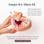 Pixie 2 Menstrual Discs for Feminine Care - 100% Medical-Grade Silicone - Ranked 1 for Softest Reusable Period Disc - Removes Like a Tampon - Wear 12 Hours - Capacity of 5 and 7 Tampons