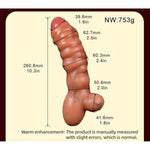 10.3Inch Swatting Penis Vibrator Sexy Toy, Plug-In Penis Vibrator, Adult Realistic Penis Toy, 10 Powerful Clitoral And G Spot Stimulation Vibration Modes, Thermostatic Thrusting To Stimulate Climax
