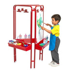 3-Way Acrylic Panel Easel for Multiple Children's Artwork