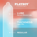 PLAYBOY Condoms, Ultra Light - 3 Count