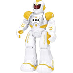 Robots Toy For Kids, Rc Gesture Sensing Toy, Interactive Walking Singing Dancing Robot Birthday Presents For Boys Girls Age 6 7 8 9 Years Old,Yellow