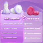 Nipple Toys Vibrator Adult Women Sex Toys, Nipple Clamps Pressable With 10 Vibrating Modes, Portable Rose Sex Toy Small & Cute Vibrators For Female Couple Game, Unique Nipple Women Toy