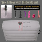 Sex Pillow Dildo Mount, Sex Bondage Chair With Sex Toy Mount For Women, Bdsm Sex Furniture For Adults Couples, Inflatable Sex Cushion With Handcuffs For Bedroom