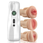 Automatic Male Masturbator, Three Removable Sleeves With 4 Powerful Sucking &9 Vibrating Modes,Male Masturbator Sex Toys For Men - 3 Sleeves Pocket Pussy Penis Pum