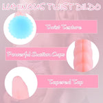 Adult Anal Sex Toy Liquid Silicone G Spot Dildo Glow In The Dark Anal Toys Huge Butt Plug For Adult Men And Women (S,White)