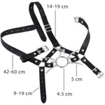 Metal Spider Ring Gag Y-Shape Restraint Head Harness Nose Hook Flirting Mouth Spreader Sex Toys For Couple For Couples Adult Games Unisex Sex Products