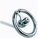 Men'S Cb Lock Penis Cage With Catheter Double Screw Anti Side Deviation Cage Plate Type Chastity Lock Chastity Device