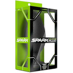 Sex Toys – Spark Silicone Plug – Large 6.5 Inch – Tapered Beginner Butt Plug With Stayput Design & Suction Cup Base – Ultra-Smooth Anal Plug For Men, Women & Couples – Carbon Fiber