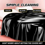 Bdsm Waterproof Sex Bed Sheet 78 X 83 Inch Mess-Proof Sheet For Adult Couples Sex Games Lubricants Lube Oilproof Bed Cover Bondage Sexual Play Upgrade Large Size