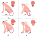 Male Penis Cage Plastic Cock Cage Small Chastity Devices Sissy Chastity Cage Cock For Men (S)