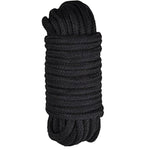 32 Feet/10M Bdsm Bondage Soft Cotton Rope For Sex Restraints For Couples 8Mm Soft Silk Rope Solid Braided Twisted Ropes Black