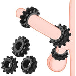Penis Rings Flexible Cock Rings With 3 Pcs Different Shapes For Erection Enhancing Long Lasting Stronger Adult Sex Toys For Men Or Couple Pleasure