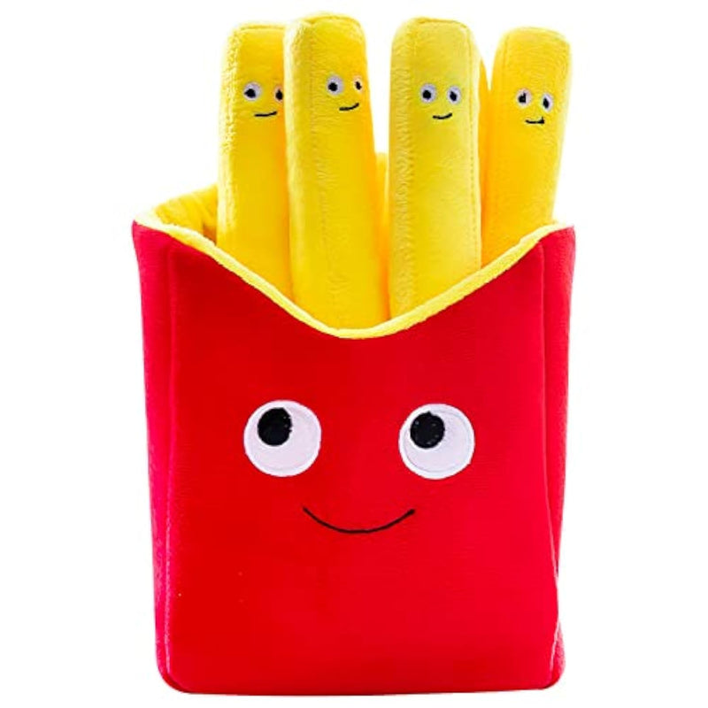 French Fries Plush Stuffed Pillow, 15.7'' Simulation Fries Plush Pillow Cute F