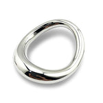 Metal Penis/Cock Ring Bondange Curved Chastity Erection Ring Male Sex Toys Adult Sex Toy For Male Training Chastity Device
