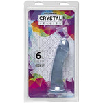 Doc Johnson Crystal Jellies - Slim Dong - 6.5 Inch - 1.5" Wide - Strong Suction Cup Base - O-Ring Harness Compatible Dildo - for Adults Only, Clear