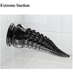 6.9 In Tentacle Dildo,Black Dildo Fantasy Dildo With Strong Suction Cup,Anal Dildo Adult Sex Toy For Anal Play
