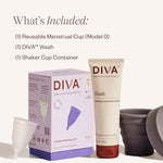 DIVA Cup Model 0, Wash & Shaker Cup Combo