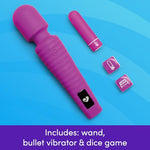 Game On Adult Sex Toy Kit for Couples, 6 Piece Set, Purple