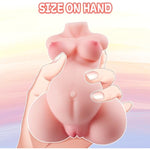 1.6Lb Pregnant Sex Doll Mini Male Masturbator, Small Pocket Pussy With Dual 3D Realistic Pussy Ass Channels, Pregnant Sex Dolls For Men Masturbation And Orgasm, 1.6Lb