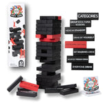Ultimate Party Tower With Hilarious Games And Commands | Classic Stacking Game With Fun Original Rules | Funny Entertaining Party Game For Adults 21+