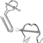 Anal Plug Adjustable Stainless Steel Material Sex Toys Butt Plug Play