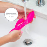 Dual Rabbit Vibrator Personal Massager, 10 Vibration Settings, Body-Safe Silicone, Waterproof, Usb Rechargeable, For Women And Men