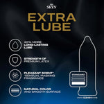 Elite Extra Lube, Ultra-Thin, Lubricated Latex-Free Condoms, Ultra-Silky Lubrication For Maximum Comfort?, 12 Count (Pack Of 1)(Packaging May Vary)