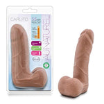 Au Naturel Carlito - 5 Inch Realistic Sensa Feel Dual Density Flexi Shaft Dildo - Fragrance Free Flexible Spine Adult Toys - Ipx8 Submersible Waterproof Sex Toy For Women Men - Latin