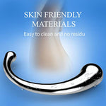 Pure G Spot Metal Wand Anal Prostate Massage Stick Polished Steel Massager Hard Dildo Sex Toy.